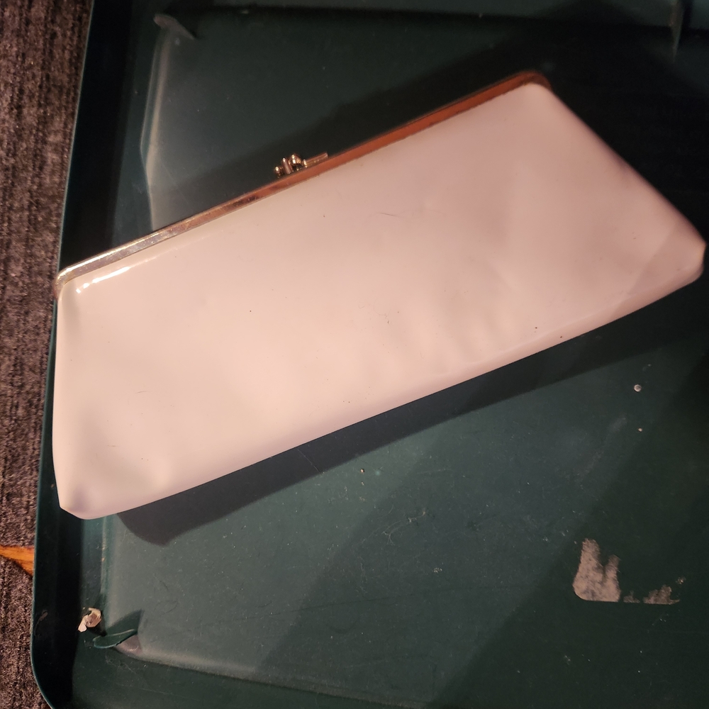 Elegant White Clutch Bag